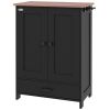 Dog Food Storage Cabinet-Black(Prohibited by WalMart)