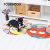 Touchdog Cartoon Alien Monster Rounded Cat and Dog Mat