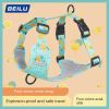 dog Harnesses; New style dog chest strap vest type big dog chest strap explosion-proof flush walking dog rope reflective pet traction rope