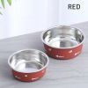 Dog Bowl Cat Bowl For Food And Water, Stainless Steel Pet Feeding Bowl, Durable Non-Skid Insulated Heavy Duty With Rubber Bottom For Medium Large Dogs