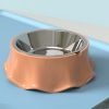 Pet Cat Dog Bowl For Food And Water, Stainless Steel Pet Feeding Bowl