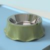 Pet Cat Dog Bowl For Food And Water, Stainless Steel Pet Feeding Bowl